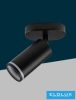 UNIVERSO Spot lámpatest 1xGU10 Max.35w IP20 D55x110x110mm Fekete