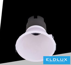 UNIVERSO Süllyesztett spot lámpa 5w 463lm 3000k RA90 24° IP20 Fehér D83x81.5mm kivágás:75mm