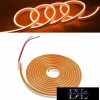 UNIVERSO Neon LED szalag 12v 2835-120D-8w/M Narancs IP65 5M