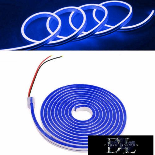 UNIVERSO Neon LED szalag 12v 2835-120D-8w/M Kék IP65 5M