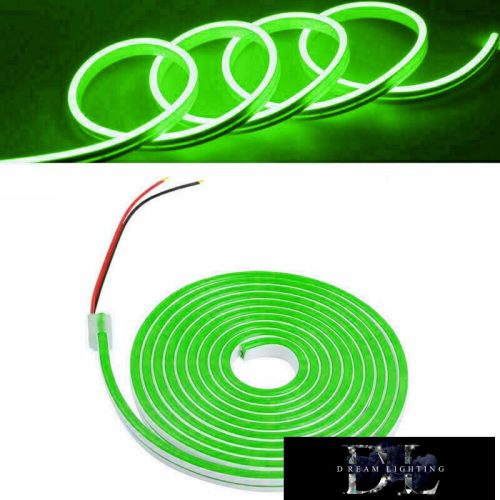 UNIVERSO Neon LED szalag 12v 2835-120D-8w/M Zöld IP65 5M