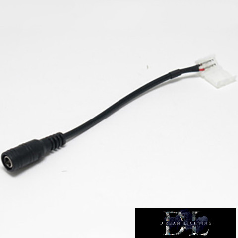 UNIVERSO 8mm-es LED szalaghoz toldóelem DC fejjel