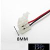 UNIVERSO 8mm-es LED szalaghoz toldóelem DC fejjel