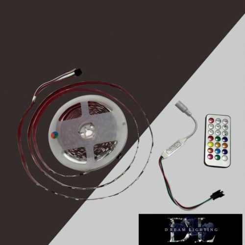 UNIVERSO Digitális LED szalag (futófény) vezérlővel 60db-9.6W/m RGB IP20 5M