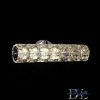 ELDLUX Kristály üveg fali lámpa LED 6W CCT 480lm IP20 305*70*100mm