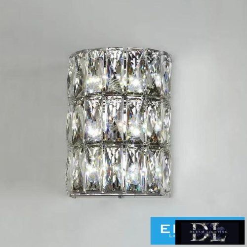 ELDLUX Kristály üveg fali lámpa LED 6W CCT 480lm IP20 160*110*230mm