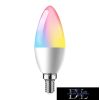 ELDLUX Smart Home WiFi-s izzó C37 E14 4.5w 450lm RGB+CCT