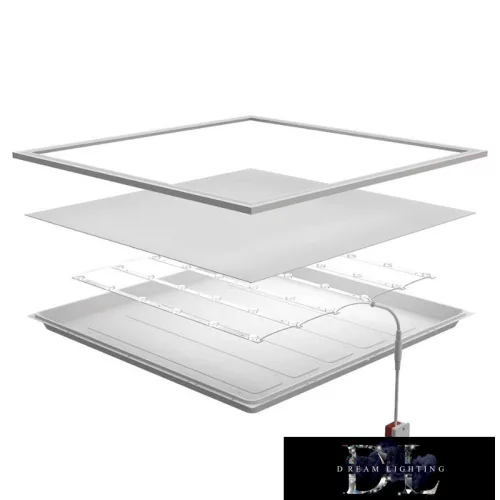 Union Knights Beépíthető LED panel 60x60cm Philips trafóval 40W 4800LM 7000K CRI>80 IP20 3év