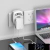 ELDLUX Hálózati ajzat USB töltőállómással 1xSCHUKO 16A + 3xUSB A 5V/2.4A + 1xUSB C 5V/3A