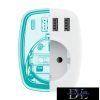 ELDLUX Hálózati ajzat USB töltőállómással 1xSCHUKO 16A + 3xUSB A 5V/2.4A + 1xUSB C 5V/3A
