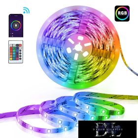   ELDLUX Smart Home WiFi-s zenei RGB LED szalag 3.6w-35lm-30D/m 10m