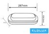 UNIVERSO Mennyezeti lámpa 23w 3300lm CCT.kap IP65 Fehér 267x136x44mm