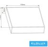 UNIVERSO Négyzet alakú falon kívüli LED panel 22w 2000lm CCT/kap. 120° IP20 Fehér 173x173x36mm