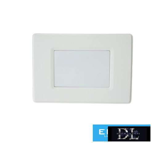 UNIVERSO LED vészkijárat süllyesztett lámpatest 1.1w 25lm 3000K 3.7v 600mAH 3óra IP20 120x85mm