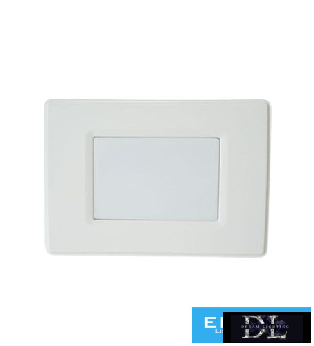 UNIVERSO LED vészkijárat süllyesztett lámpatest 1.1w 25lm 6500K 3.7v 600mAH 3óra IP20 120x85mm