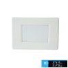 UNIVERSO LED vészkijárat süllyesztett lámpatest 1.1w 25lm 4000K 3.7v 600mAH 3óra IP20 120x85mm