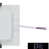 UNO LED Négyzet alakú backlit beépíthető panel 6W 3000K