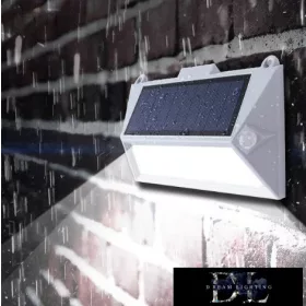   UNIVERSO Solar fali lámpa PIR 5V 0.8w 150lm 6500k IP65 szürke