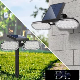 UNIVERSO Solar lámpa PIR 5V 2w 200lm 6500k IP65 fekete
