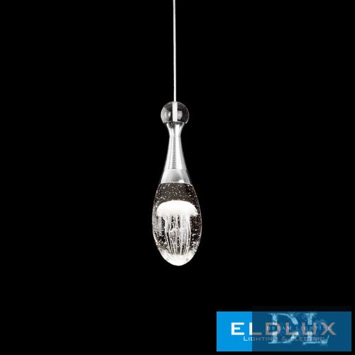 ELDLUX MEDÚZA függeszték 5W NW króm