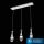 ELDLUX MEDÚZA függeszték 3×5W NW króm