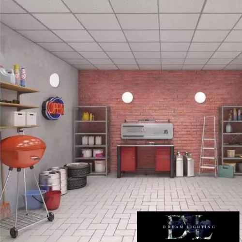 EMOS TORI LED lámpa kerek 15W 1250lm WW IP54 fehér