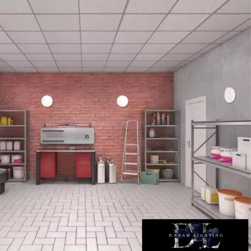 EMOS TORI LED lámpa kerek 24W 2050lm WW IP54 fehér