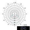 EMOS DORI LED lámpa négyzetes 18W 1550lm NW IP54 fehér