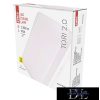 EMOS TORI LED lámpa négyzetes 15W 1250lm NW IP54 fehér