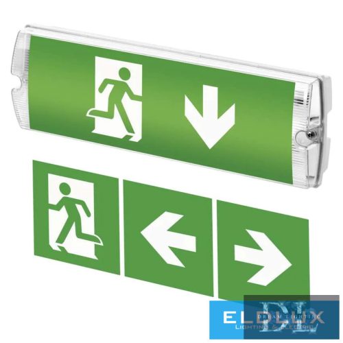 EMOS LED VÉSZVILÁGÍTÓ LÁMPATEST 3 W 3 ÓRA IP65
