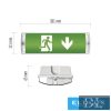 EMOS LED VÉSZVILÁGÍTÓ LÁMPATEST 3 W 3 ÓRA IP65